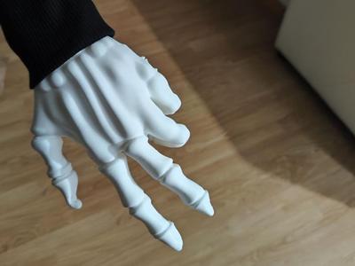 halloween skeleton hand