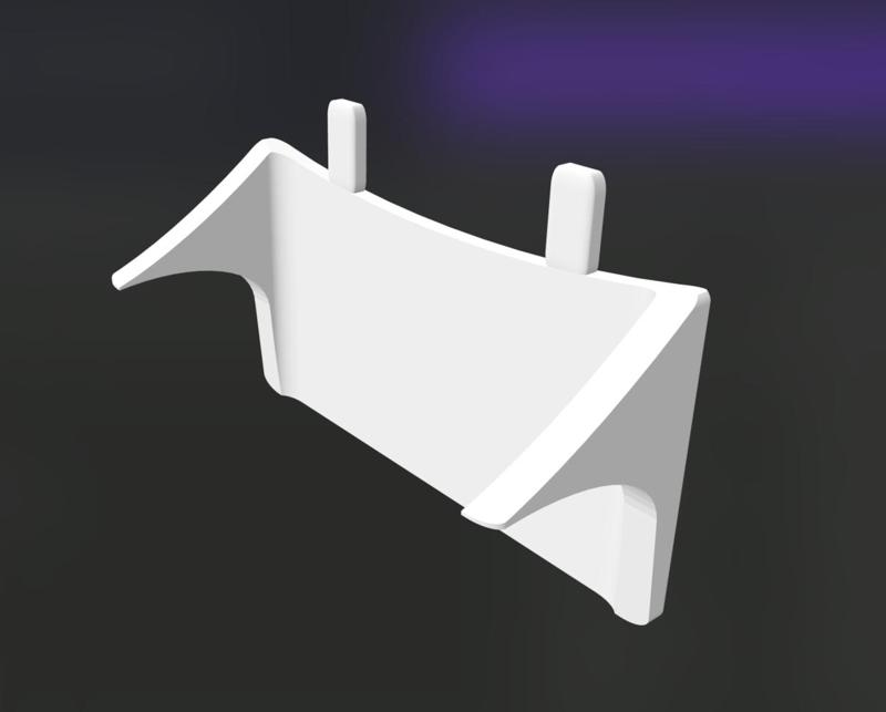 SPOILER FOR ABARTH 1000TCR SCX (Scalextric)