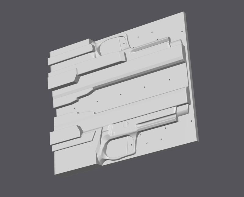 SIG SAUER 226 X5 Legion - P226 X-FIVE Legion - 226 LEGION - SPLIT VACUUM HOLSTER MOLD