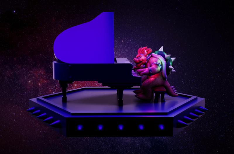 Bowser Singing Peaches