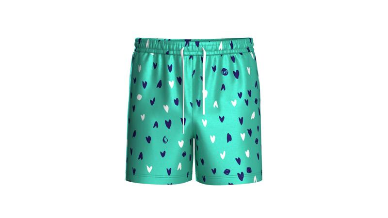 Mens Shorts Pant-Summer Print  | Marvelous / Clo3d / obj / fbx