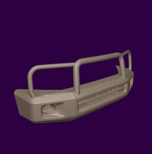 VDJ79R LANDCRUISER BULLBAR 3D STL PRINT
