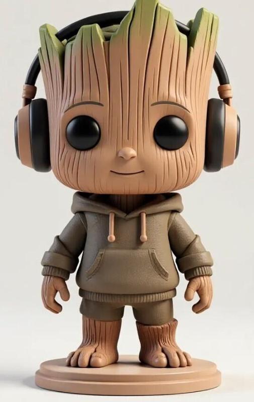 Mini groot Funko pop style