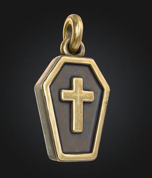 ⚰️ Coffin Charm - 3D Printable Halloween Jewelry & Accessory