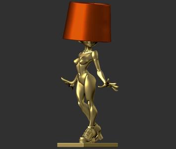 Mannequin  Desktop Lamp