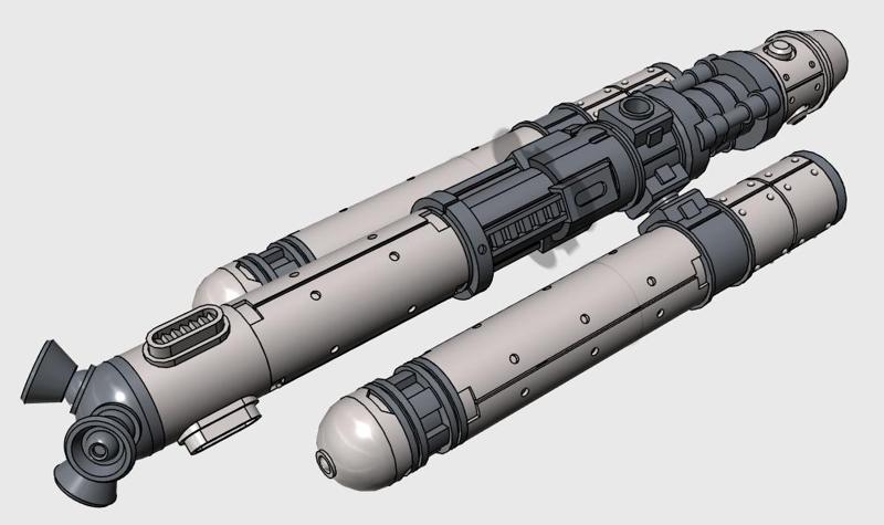 Customizable Fuel Tanks and Booster for Mecha sci-fi Gunpla models