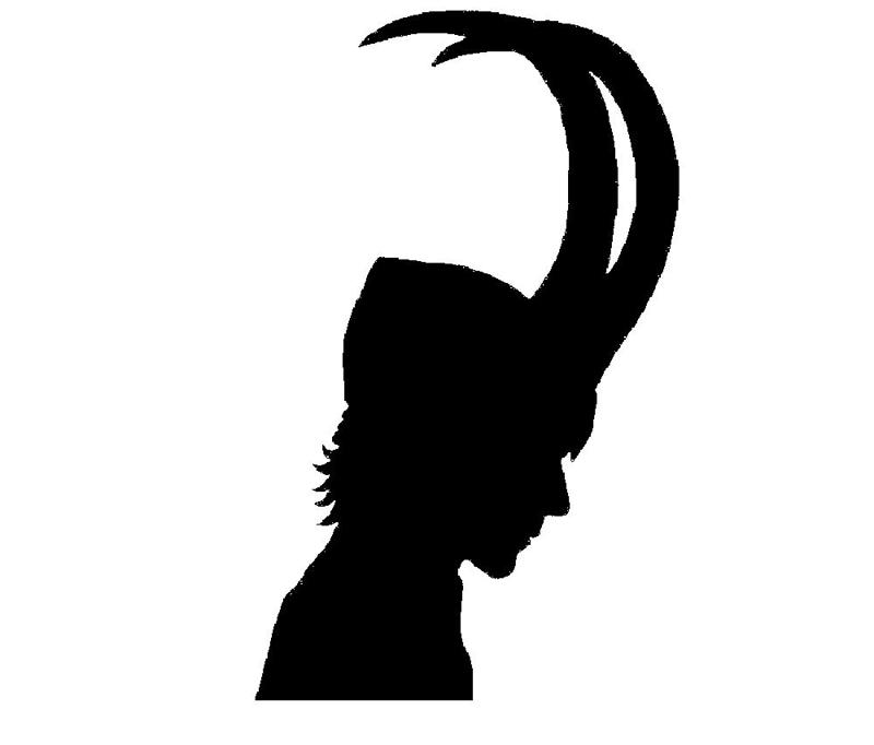 Loki wall decal