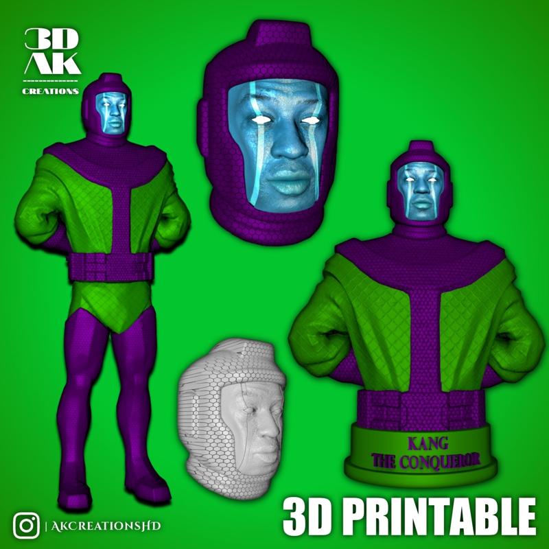Kang The Conquerer (MCU)  - Full Printable Statue