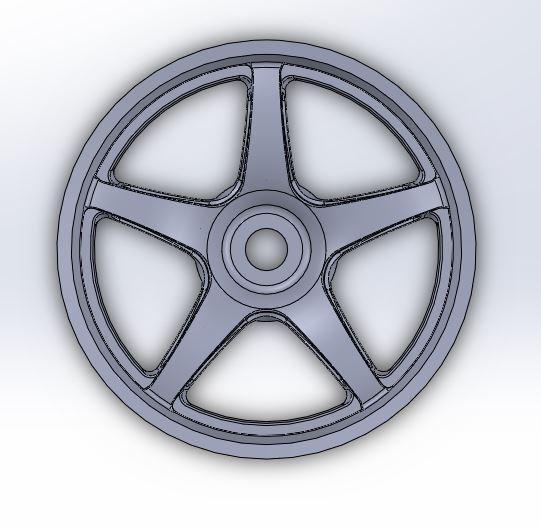 Enkei RE298 inspired 19 inch wheels