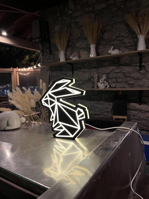 Linear Rabbit LED Light Box Lamp