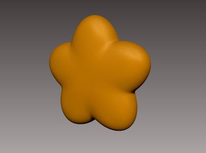 Yellow Blob Star