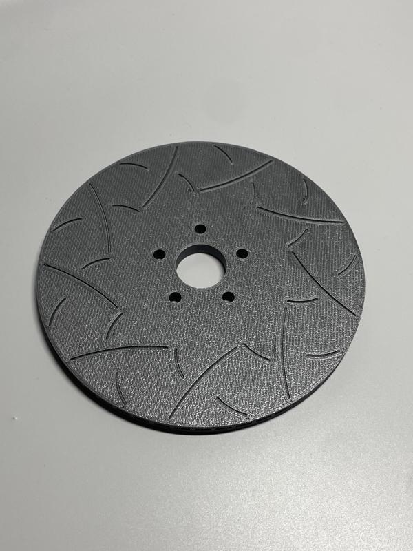 Wheel Stand - Sports Striped Disc