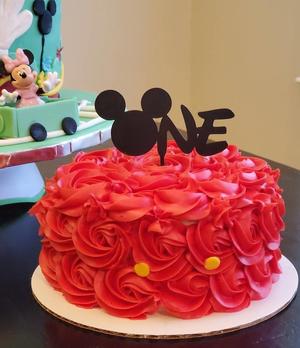Mickey One cake topper