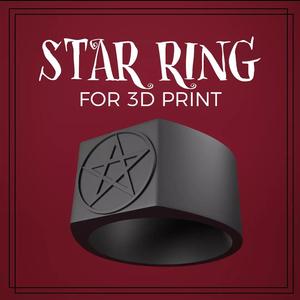 Star Ring - Halloween Ring