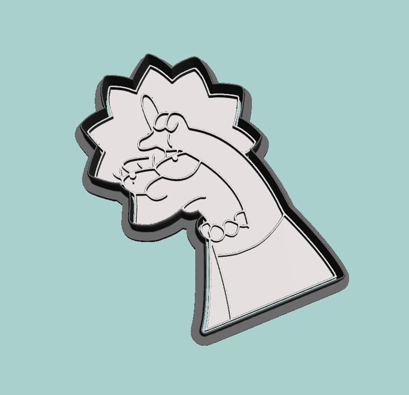 Lisa Simpson Cookie Cutter LOSER