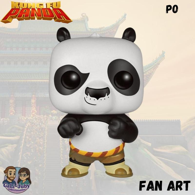 Po Kun Fu Panda - Funko Fan Art