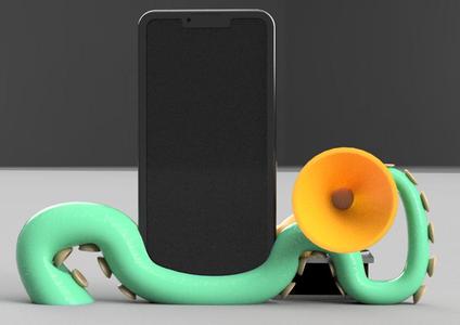 Tentacle Phone holder/Speaker