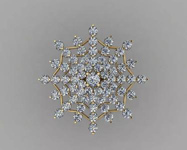 Spider Web Diamond Ring