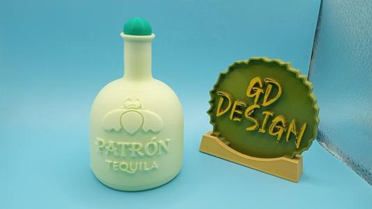 Patron Tequila Bottle stash Box Weed, Jewelry And Coins
