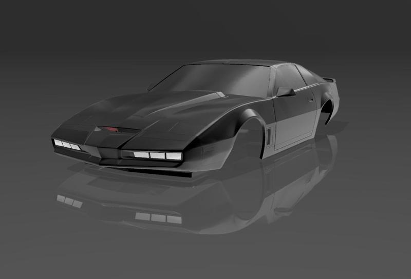 KITT - KNIGHT RIDER - 1982 Pontiac Firebird Trans Am  1:24 & 1:25 SCALE