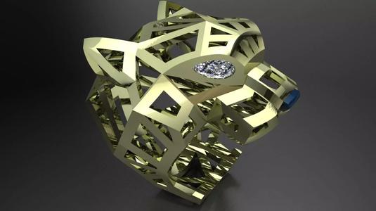 Tiger Leopard Ring 18