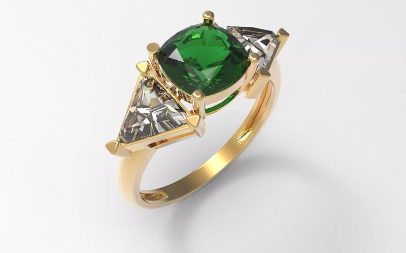Triangle ring