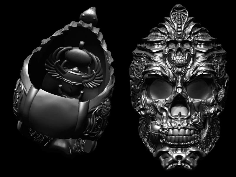 The Undead Ancient Skull