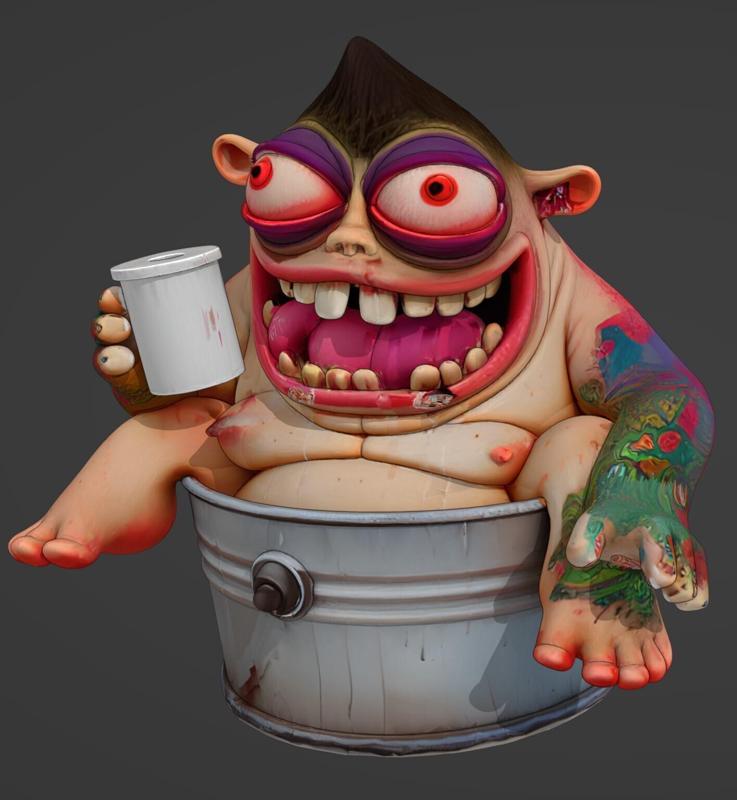 LITTLE SHITTY MONSTER