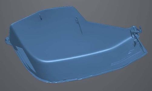 MERCEDES-BENZ S W140 RIGHT UPPER SUPPRESSOR HOUSING A1201581285