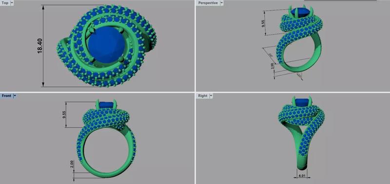 TRINITY RUBAN SOLITAIRE RING