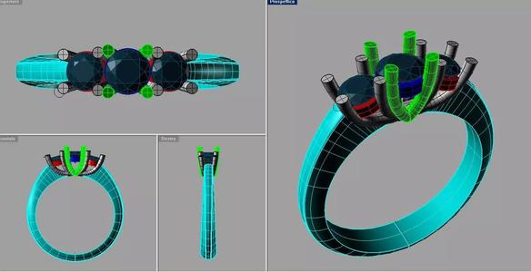 Trilogy Diamond Engagement ring Veretta 3 pietre TR60