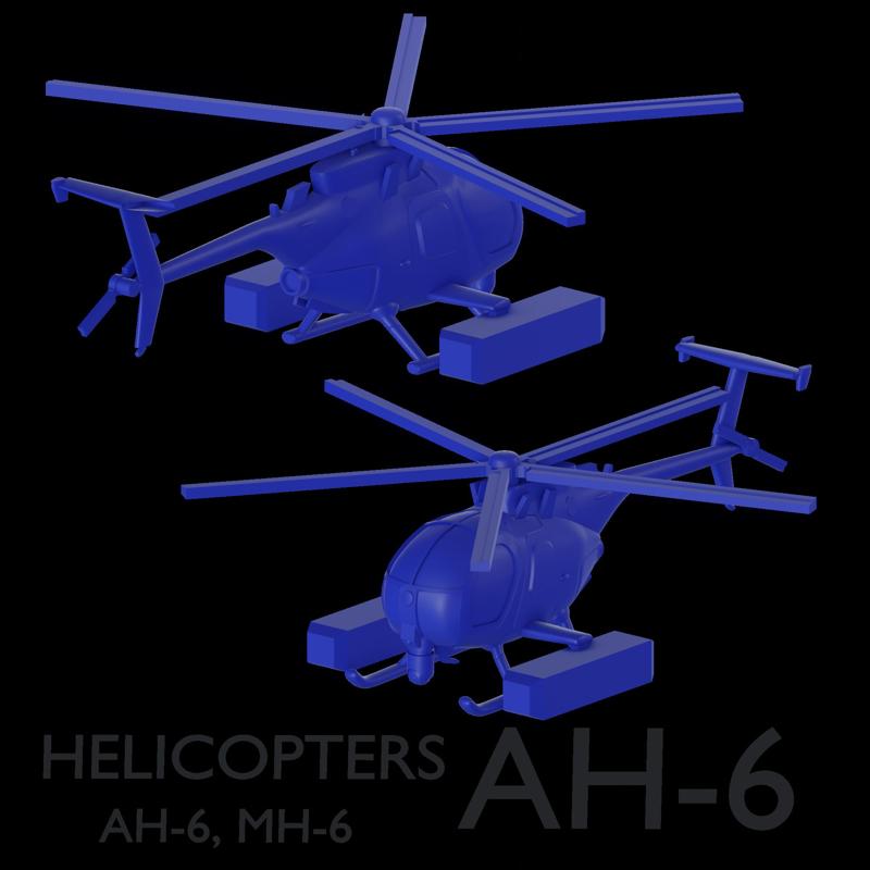AH-6 HELICOPTER V4  (2 IN 1)