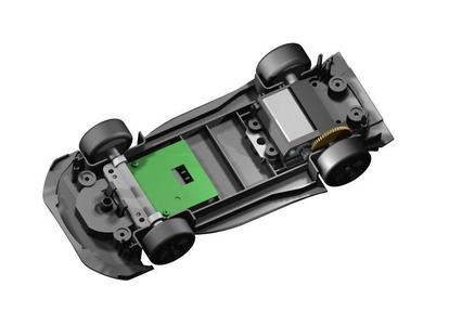 Tuning chassis Carrera D124 Ferrari 296 GT3