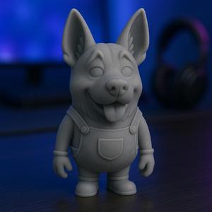 German Shepherd Minion STL