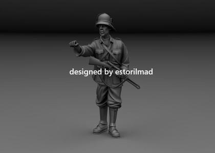 WW2 ITALIAN SOLDIER IN ACTION V1