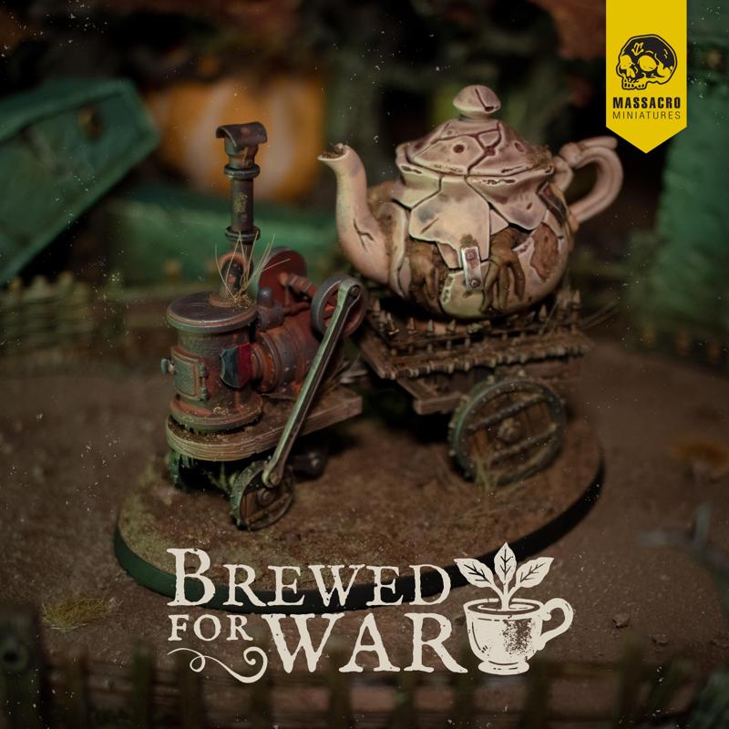 Brewed for War- Teapot Altar