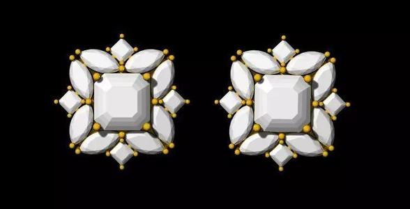 Stud Earrings 3dm file