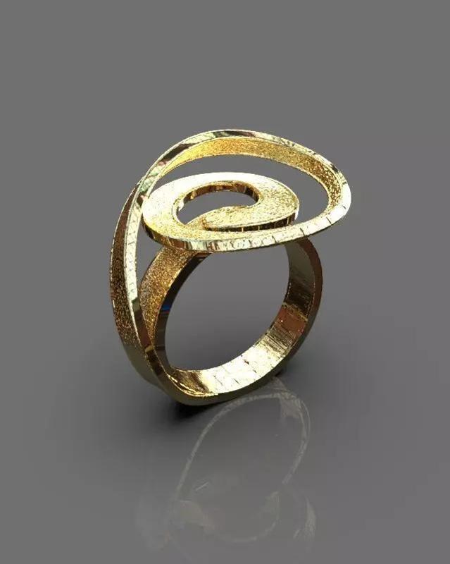 Stylized ring