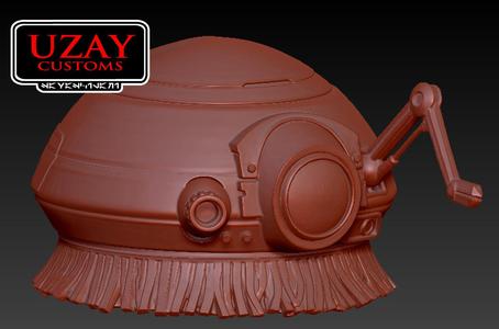 Star wars outlaws Cleaning Secret Droid  3D print model