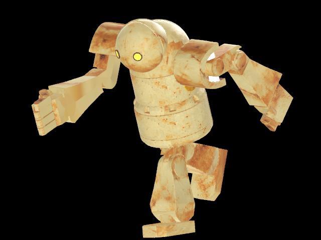 Forma de Vida Mecánica - Modelo "Medium Biped" (Nier: Automata)