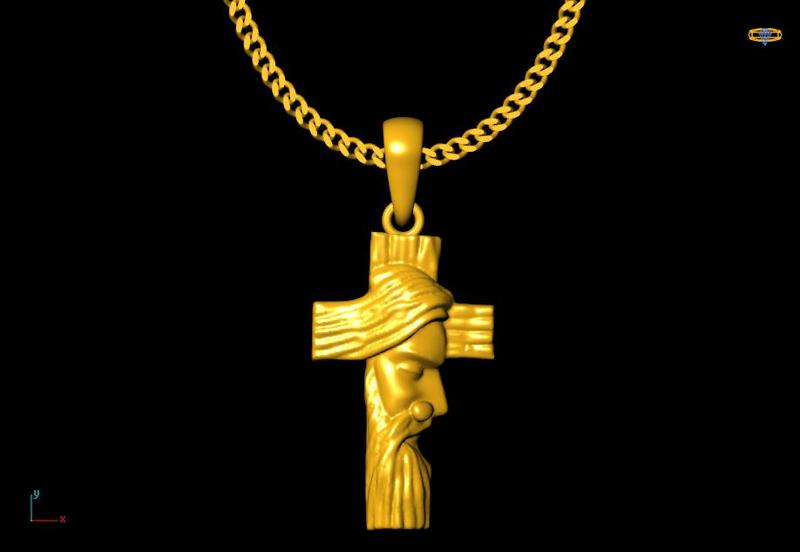 Jesus cross Pendant charm