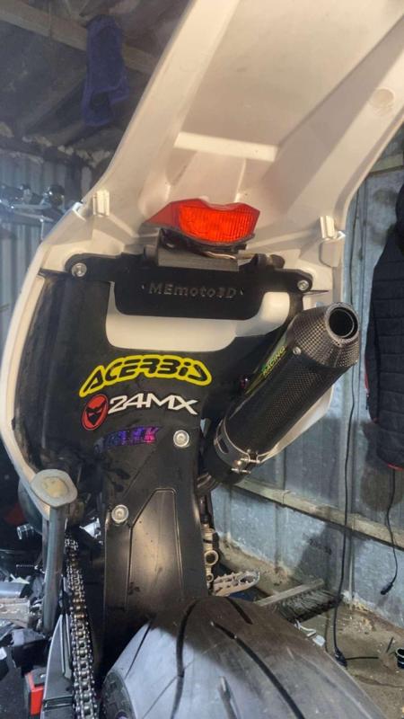 LICENCE PLATE HOLDER KTM EXC/F 2017 - 19