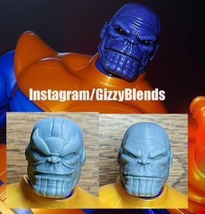 Comic Thanos Head Sculpts