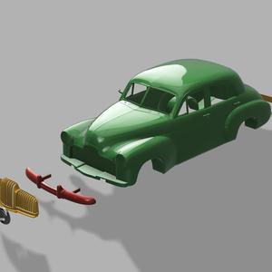 1/12 scale  1951 holden