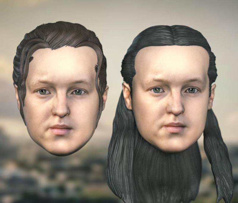 1/6 1/12The Last of Us Part 2 Ellie Bella Ramsey Head Headsculpt