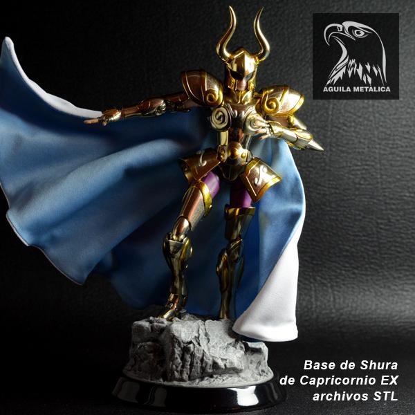 Saint Seiya - Shura of Capricorn - Base 3D Print - (STL BASE files).