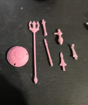pack of weapons libra, saint seiya vintage, knights of the zodiac