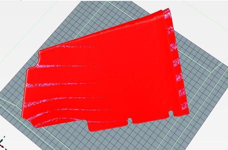 CENTER CONSOLE PART 1 (BATTERY COVER) ITALJET DRAGSTER 180