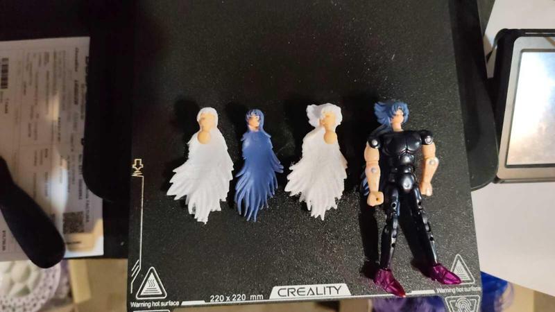 sapuri heads of asaga of geminis, saint seiya vintage, zodiac knights