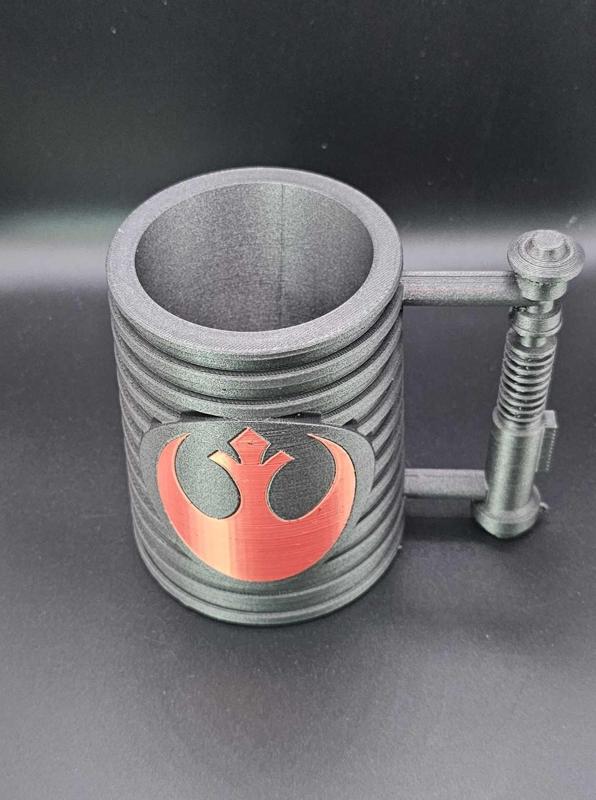 Rebel Alliance Cozy lightsaber handle.